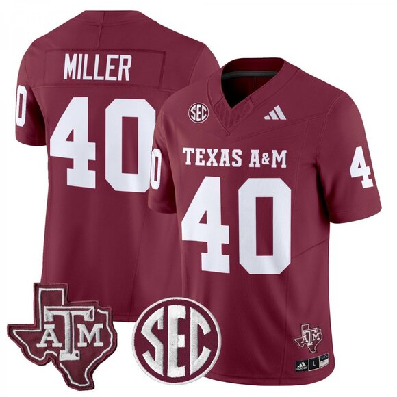 Mens/Youths Select Von Miller Stitched Jersey Maroon Vapor